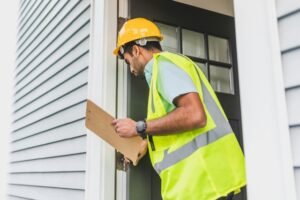 man in hard hat doing inspection