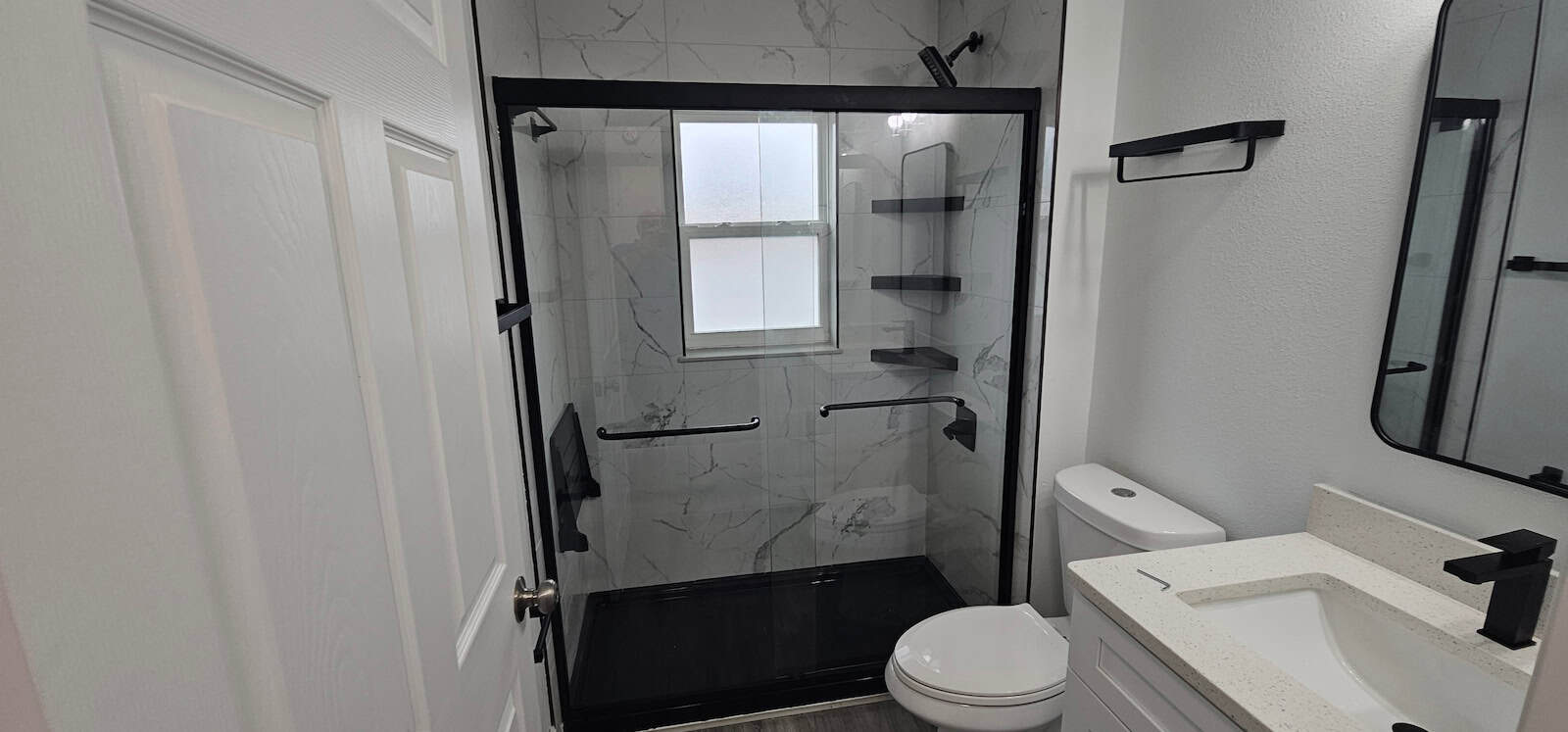 Accessible walk-in shower remodel in The Villages FL