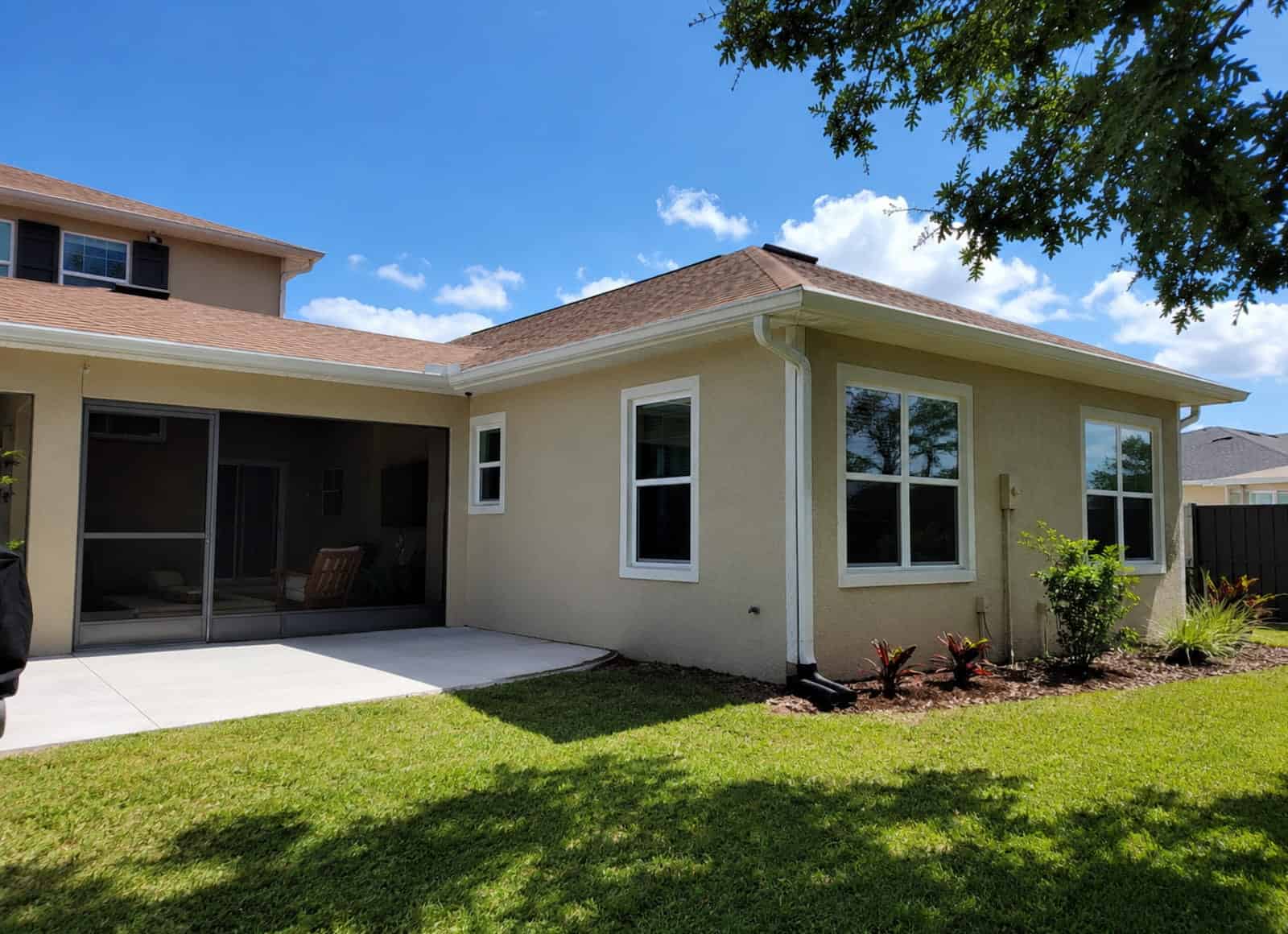 Finished home addition, The Villages