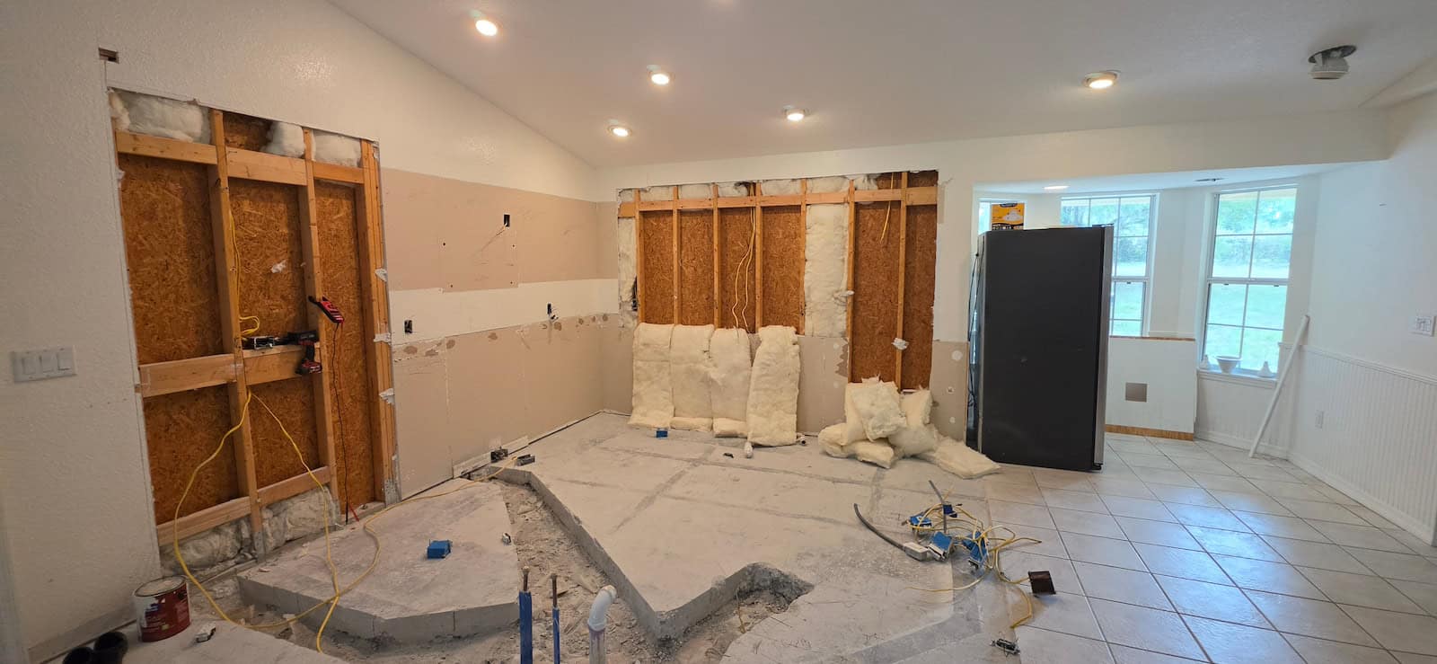 Kitchen remodel in progress, The Villages