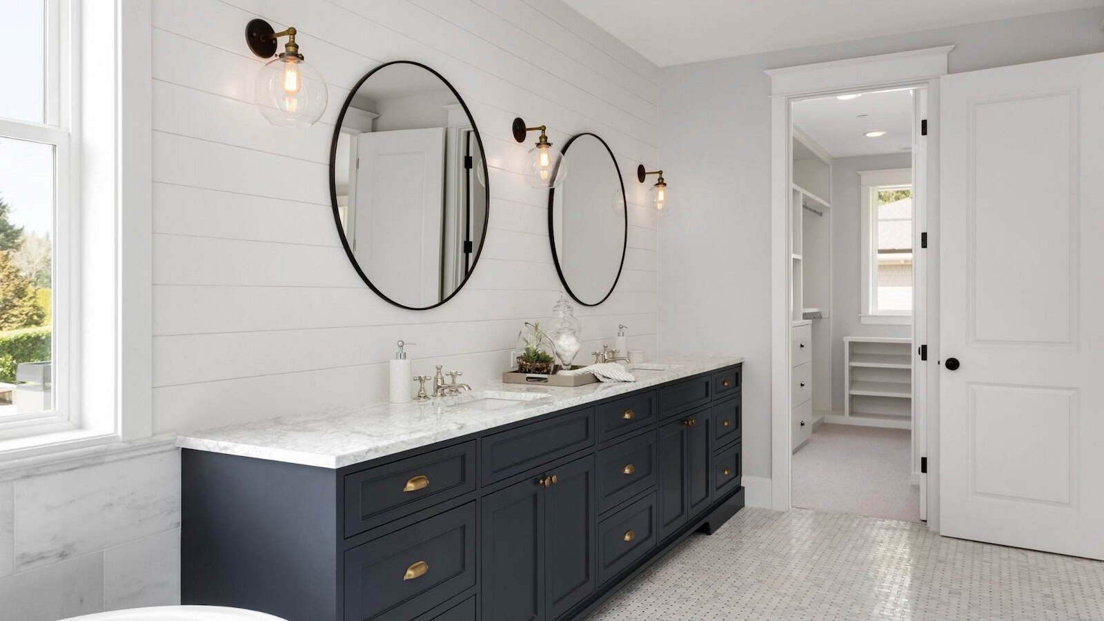 Primary bathroom vanity remodel in Central Florida