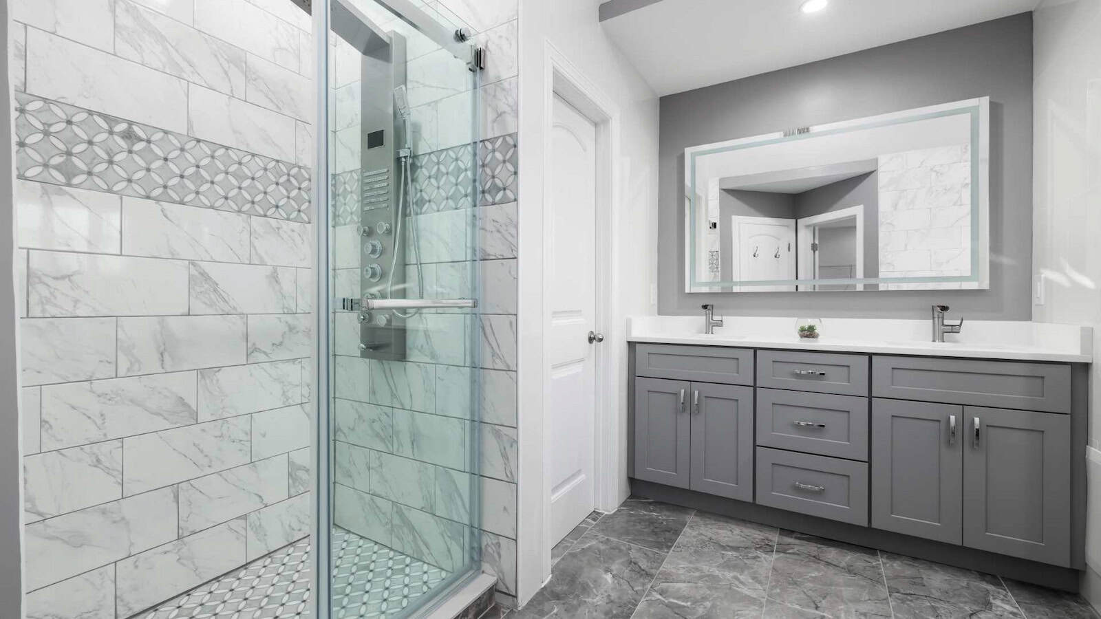 Walk-in shower remodel in Marion County FL