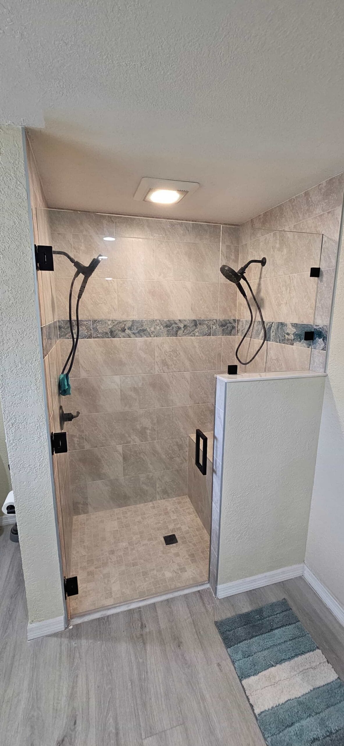 Walk-in shower remodel, The Villages